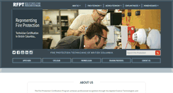 Desktop Screenshot of fireprotection.asttbc.org